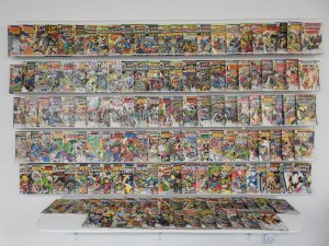 Huge Lot 150 Low Grade Comics W/ Captain America, Defenders, Iron Man See desc
