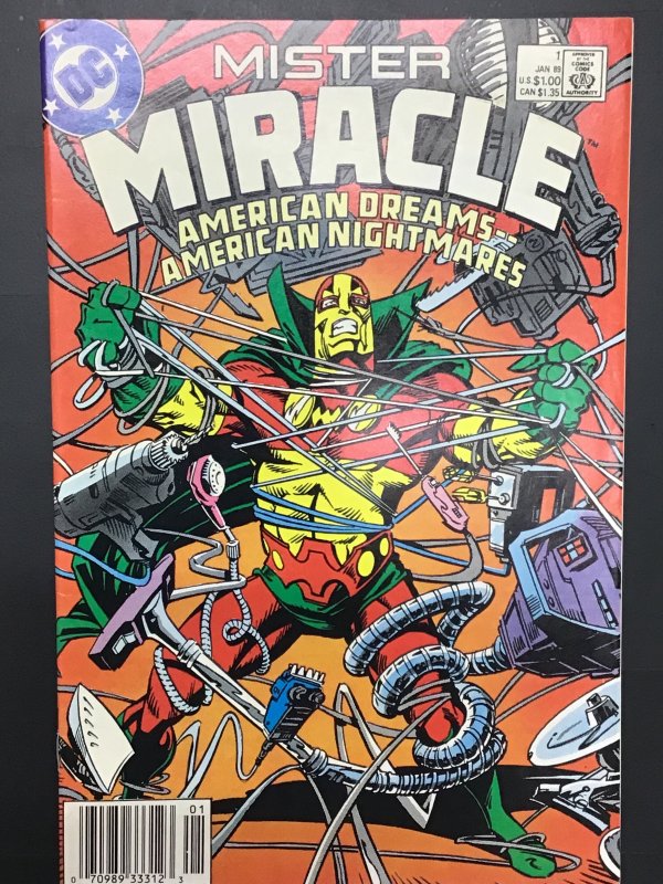 Mister Miracle #1 Newsstand Edition (1989) (JH)