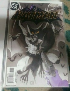 Batman # 626  2004 DC  THE CROW FLIES PT 1 MANBAT PAINTED COVER MATT WAGNER