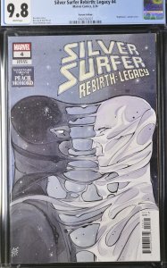 SIlver Surfer Rebirth Legacy #4 CGC 9.8 Peach MoMoKo Nightmare Cover Marvel 2023