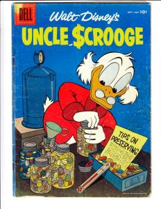 Uncle Scrooge, Walt Disney #15 (Sep-56) VG Affordable-Grade Uncle Scrooge