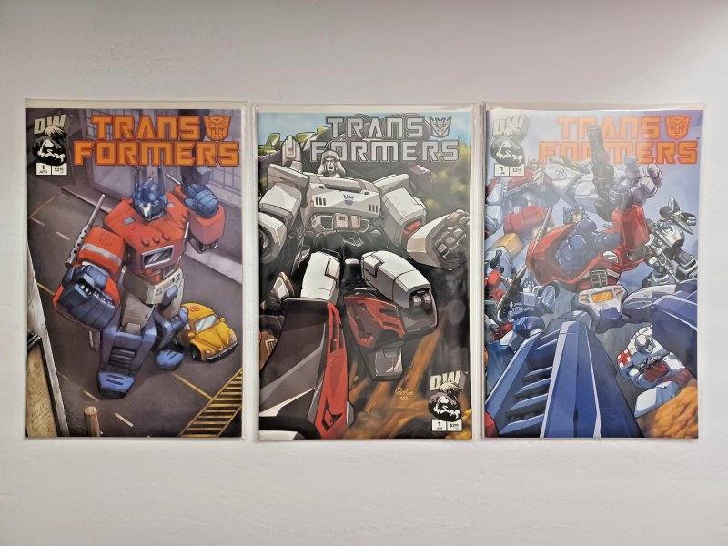 Transformers Preview #1 2 3 4 5 & 6 + Variants (16 books)- Dreamwave - 2002 - NM
