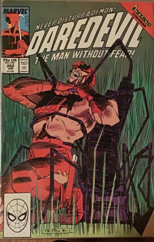 DAREDEVIL MARVEL #259-264 VF NM SATISFACTION GUARANTEED 