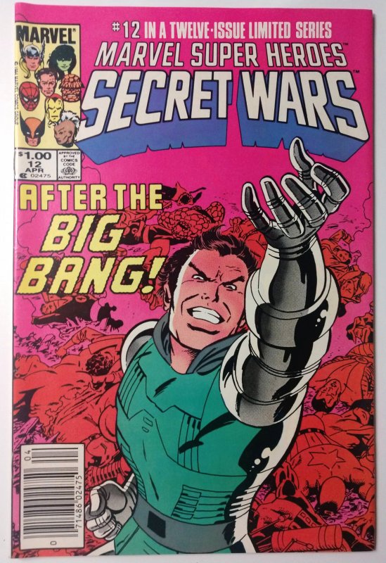 Marvel Super Heroes Secret Wars #12 NEWSSTAND (9.0, 1985)