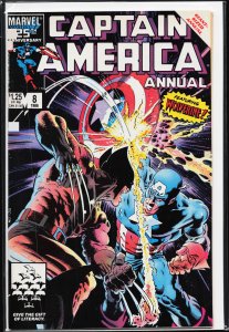 Captain America Annual #8 (1986) Captain America
