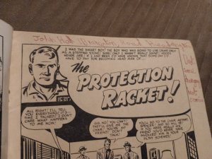 Justice Traps The Guilty 25 Pulp Magazine 1950s Headline Comics Golden Age...