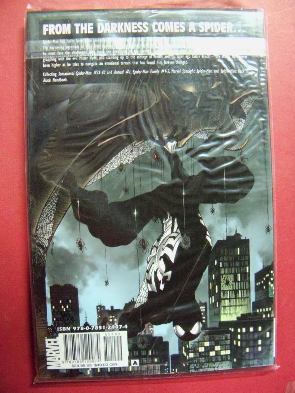 PETER PARKER SPIDER-MAN: BACK IN BLACK UNREAD SOFT COVER (9.4 NM)  MARVEL