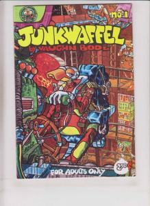 Junkwaffel #1 VF/NM (3rd) print - last gasp - vaughn bode - underground comix