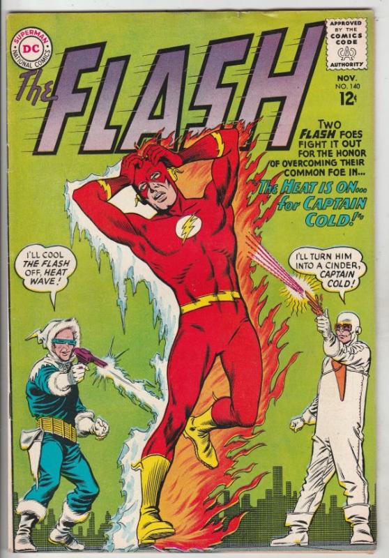 Flash, The #140 (Nov-63) FN- Mid-Grade Flash