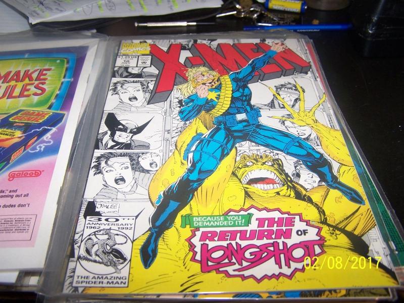 X men comic # 10 1992 return of longshot mojo jim lee gambit wolverine