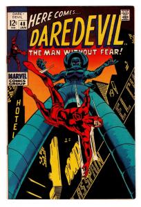 DAREDEVIL #48 comic book-1969-MARVEL SILVER-AGE-HIGH GRADE COPY