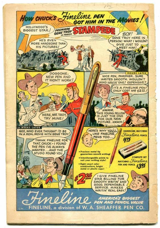 Western Comics #47 1954- Pow-Wow Smith- Nighthawk FAIR 