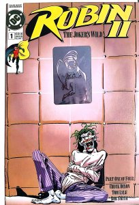 Robin II: The Joker's Wild! #1 Straight Jacket Cover (1991)