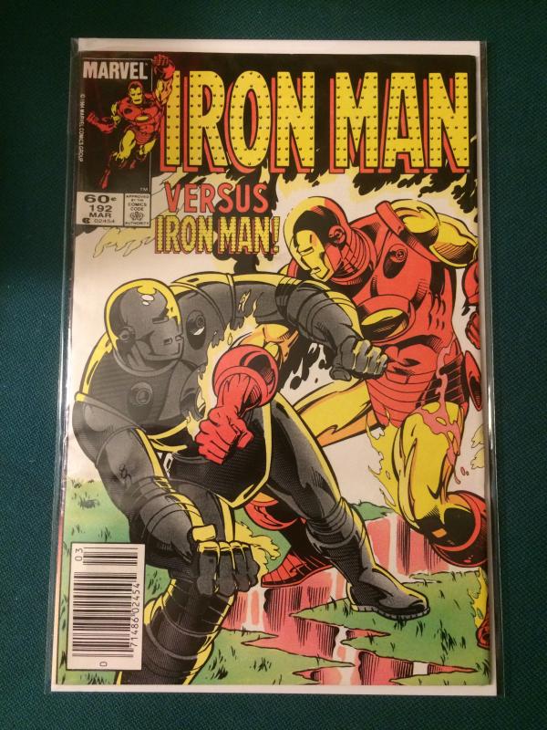 The Invincible Iron Man #192 versus Iron Man