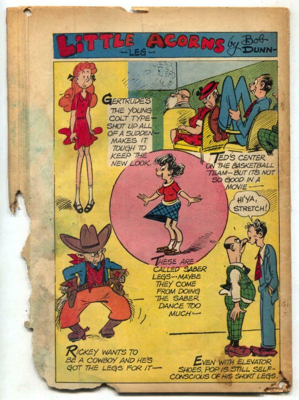 Magic Comics #112 1948- EXTREMELY LOW GRADE COPY