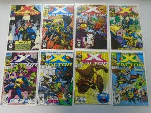 X-Factor comic lot 43 different from #50-100 8.0 VF (1990-94 1st Series)