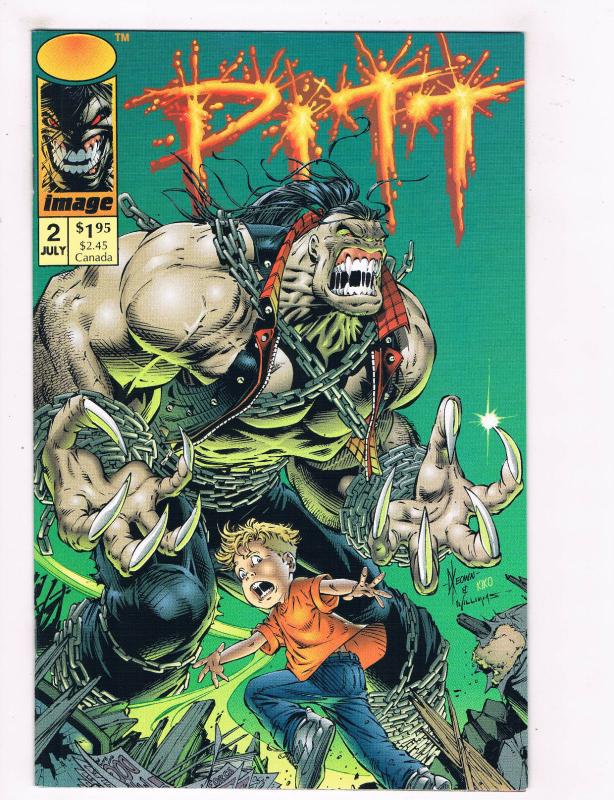 Pitt #2 NM Image Comics Comic Book 1993 DE28