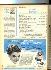 Radio Mirror-Ginny Simms-Kate Smith-Dale Banks-Ken Alden-Eileen Jones-Feb-1947