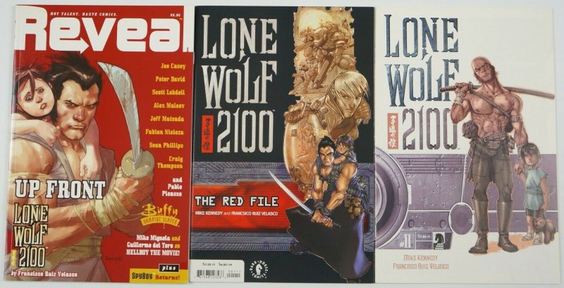 Lone Wolf 2100 #1-11 VF/NM complete series + red file + reveal - dark horse set