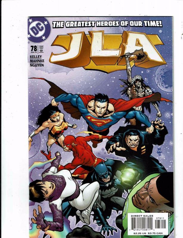 10 JLA DC Comic Books # 76 77 78 79 80 81 83 84 85 87 Justice League Batman RC5