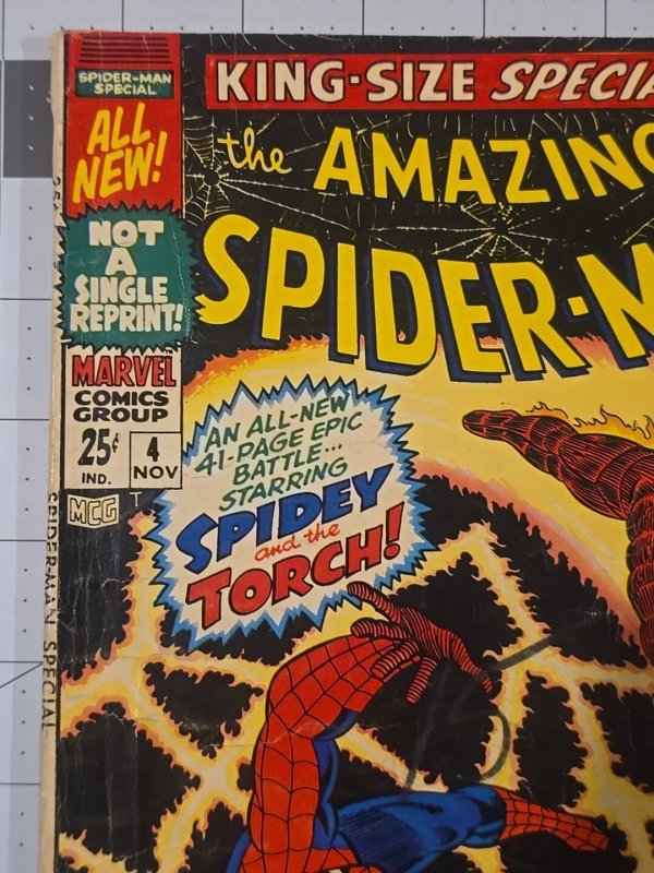 the AMAZING SPIDER-MAN King-Size Annual #4 NOV-1967 ? IN DESCRIPTION