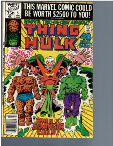 Marvel Two-in-One Annual #5 (1980)