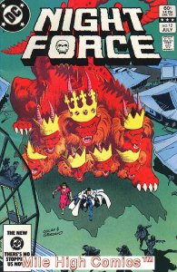NIGHT FORCE (1982 Series) #12 Near Mint Comics Book