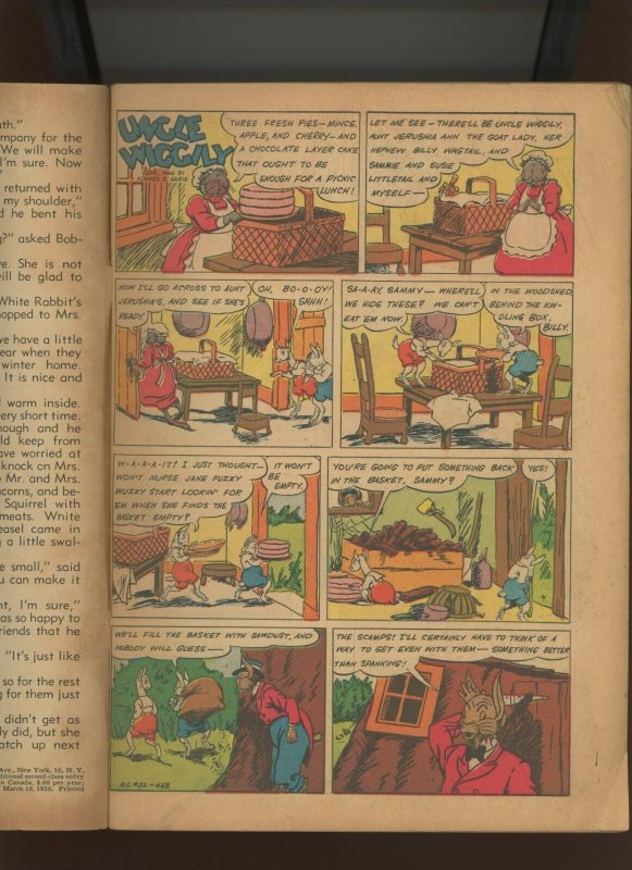 (1946) Animal Comics #22: GOLDEN AGE! WE COMBINE SHIPPING (4.0)