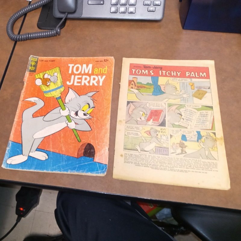 Tom And Jerry 16 Issue Gold Key Silver Bronze Age Comics Lot Run Set Collection