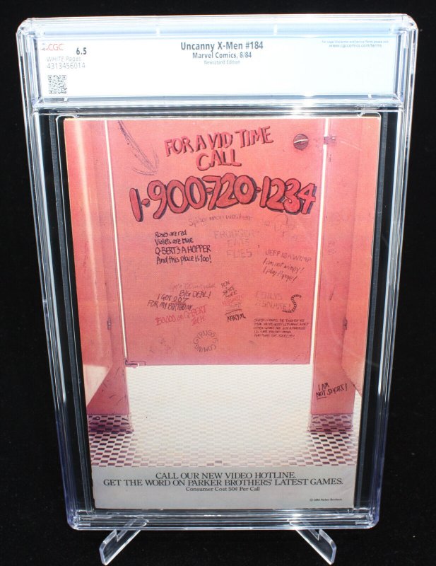 Uncanny X-Men #184 (CGC 6.5) 1st Appearance of Forge - 1984