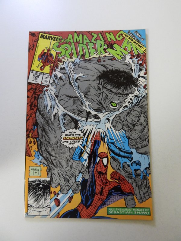 The Amazing Spider-Man #328 Direct Edition (1990) VF condition