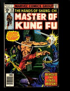 10 Master of Kung Fu Marvel Comics # 53 54 55 56 57 58 60 61 62 63 WS6