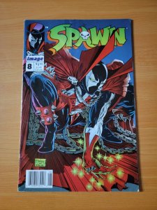 Spawn #8 Newsstand Variant ~ FINE FN ~ 1993 Image Comics