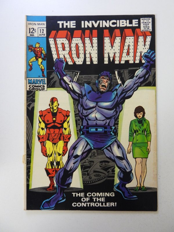 Iron Man #12 (1969) 1st appearance of The Controller VG condition see desc