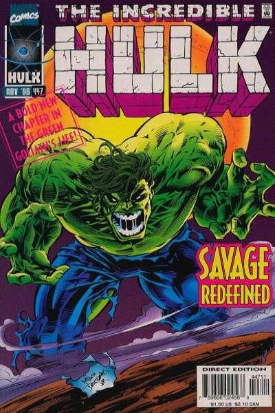 Incredible Hulk (1968 series) #447, NM- (Stock photo)