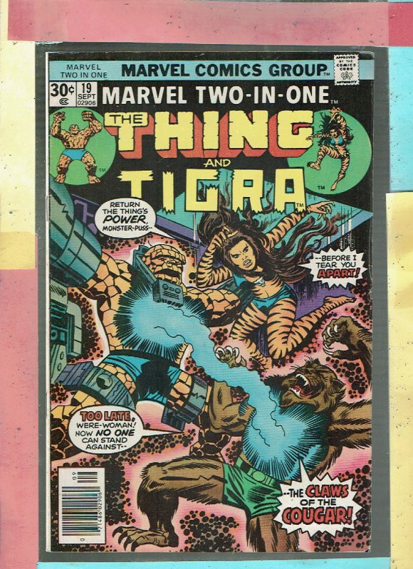 MARVEL TWO IN ONE THE THING AND TIGRA