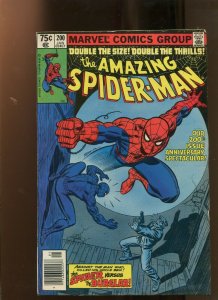 AMAZING SPIDERMAN #200 (7.0) THE BURGLAR! 1980