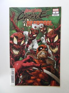 Absolute Carnage vs. Deadpool #1 variant VF/NM condition