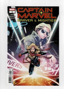 Captain Marvel: Braver & Mightier (2019) NM+ (9.6) It's Carol Danvers Da...