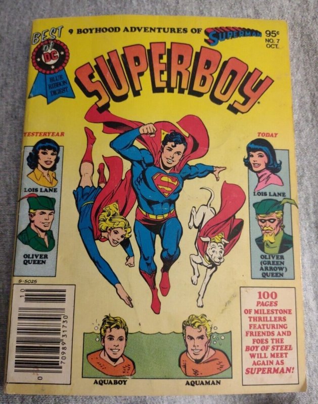 BEST OF DC BLUE RIBBON DIGEST #7, SUPERBOY, 1980 