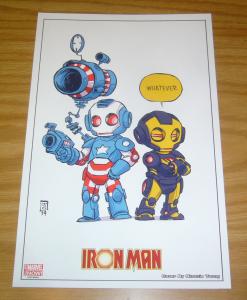 Iron Man print by Skottie Young - marvel comics 2014 iron patriot