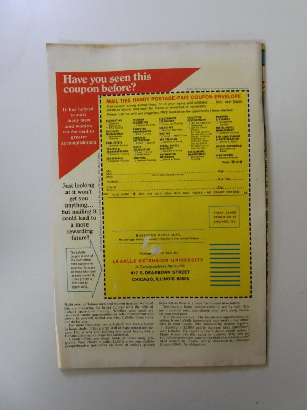 The Amazing Spider-Man #138 VG/FN condition MVS intact tape pull back cover