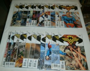 Trinity #1-52 Busiek/Bagley 100% complete lot of 52 Superman Wonder Woman Batman