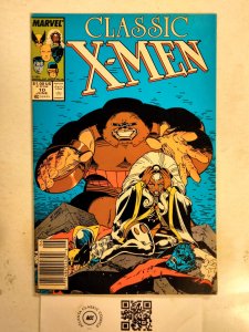 Classic X-Men #10 VF Marvel Comic Book X-Men Wolverine Storm Cyclops 23 HH11