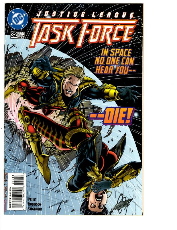 11 Justice League Task Force DC Comics # 27 28 29 30 31 32 33 34 35 36 37 BH13