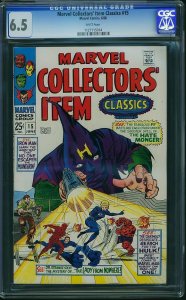Marvel Collectors' Item Classics #15 (1968) CGC 6.5 FN+