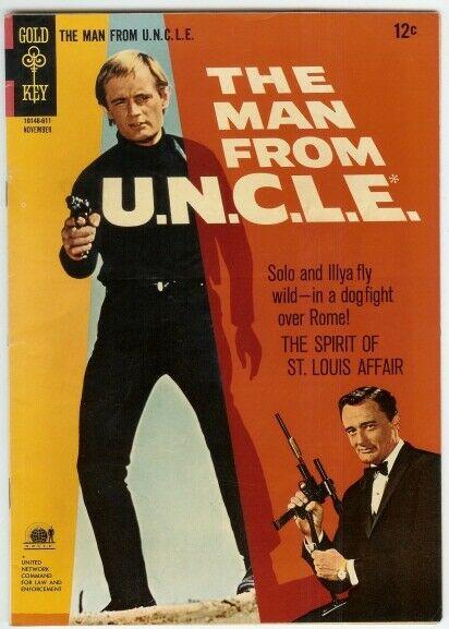 MAN FROM UNCLE (1965-1969 GOLD KEY) 9 F-VF PHOTOCOVER: COMICS BOOK