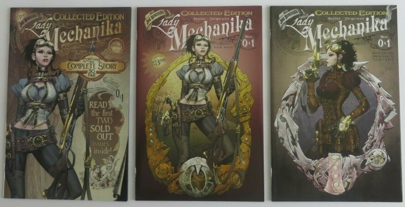 Lady Mechanika Collected Edition #0 & 1 (3 Comics) #2 & 3 (2 Comics) See Listing