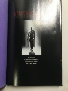 Kingdom Come Christopher Reeve Dedication Tpb Hardcover Hc Near Mint Dc Comic