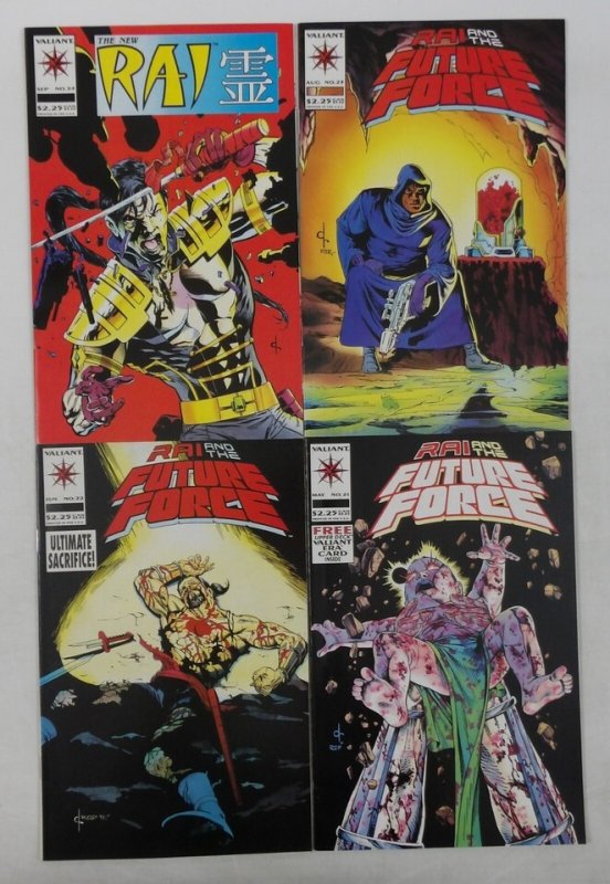 Rai & Future Force #9-24 VF/NM complete run John Ostrander - Layton ; Valiant